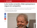 Revista Exame se entrega a Lula
