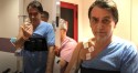 As primeiras imagens de Jair Bolsonaro em recuperação na fisioterapia (Veja o Vídeo)