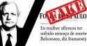 Jornalista renomado acusa Folha de “Fake News” e diz que matéria é “criminosa” (Veja o Vídeo)