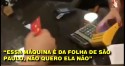 Consumidores pregam boicote às máquinas de cartão do Grupo Folha (veja o vídeo)