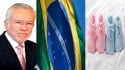 Alexandre Garcia: o azul e o rosa e a bandeira do Brasil