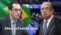 Brasileiros manifestam apoio a Kajuru após "ameaça" de Gilmar Mendes