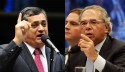Oposição provoca Guedes e leva rebatida do ministro: "Se googlar ‘dinheiro na cueca’ aparece, né?” (veja o vídeo)
