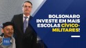 TV JCO - Bolsonaro investe na boa educação e lança 216 escolas Cívico-Militares (veja o vídeo)