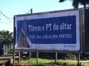 Campanha “Tirem o PT do Altar” já é uma realidade entre católicos (Veja o Vídeo)