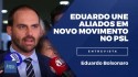 Capitaneados por Eduardo Bolsonaro, deputados fogem da perseguição do PSL e criam frente Brasil Acima de Tudo (veja o vídeo)