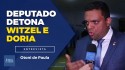 Deputado desmascara Witzel e Doria: “O que há nesses últimos tempos é a celebração dos calhordas!” (veja o vídeo)