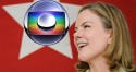 Gleisi confirma que Globo e PT estão "alinhados" contra Bolsonaro (veja o vídeo)