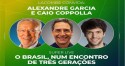AO VIVO: Estreia do canal de Lacombe com Coppolla e Alexandre Garcia (assista aqui)