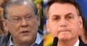 Bolsonaro presta condolências a Milton Neves, que acaba de perder a esposa para o câncer