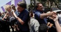 Bolsonaro vota e vai de surpresa a subúrbio carioca, onde é recebido com grande festa (veja o vídeo)
