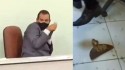 Prefeito é atacado com enxada em cerimônia de posse (veja o vídeo)