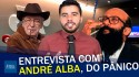 André Alba: Mais do que uma entrevista, um show de humor! (veja o vídeo)