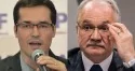 Fotomontagem: Deltan Dallagnol e Edson Fachin