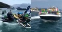 AO VIVO: Centenas de embarcações pintam o mar de Angra dos Reis de verde e amarelo (veja o vídeo)