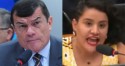 Deputada do PSOL tenta encarar General e se dá muito mal (veja o vídeo)