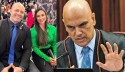 Moraes age novamente e agora o alvo é a esposa de Daniel Silveira (veja o vídeo)