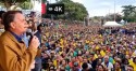 Diante de impressionante multidão, Bolsonaro vai pra cima do ex-presidiário, em discurso impactante: "Pinguço, vagabundo" (veja o vídeo)