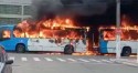 Mais um ônibus pega fogo. Caso é apontado como pane elétrica… uma tremenda coincidência (veja o vídeo)