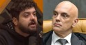 URGENTE: Moraes multa Monark em R$ 300 mil e abre investigação