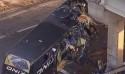 Trágico acidente com ônibus acaba em 10 mortes e mais de 40 feridos (veja o vídeo)