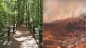 Incêndio inacreditável destrói parte do Parque Nacional de Brasília (veja o vídeo)