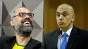 Moraes e a frustração com a Interpol no caso do jornalista Allan dos Santos