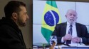 Presidente da Ucrância vai pra cima de Lula e questiona o "interesse" do petista