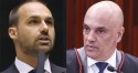 URGENTE: Moraes aciona a PGR sobre apreensão do passaporte de Eduardo Bolsonaro