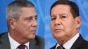 Mourão visita General Braga Netto na prisão e deixa estranho presente