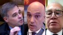 Mendonça entra em nova discussão, desta vez com Moraes, irritado, e Gilmar, desajeitado (veja o vídeo)