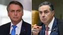 Barroso protagoniza cena patética para atingir Bolsonaro