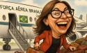 O absurdo registro sobre as 144 viagens de Janja