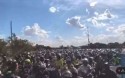 Motociata gigantesca de apoiadores de Bolsonaro é impressionante demonstração de força (veja o vídeo)