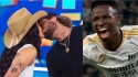 O beijo que fez Vini Jr. voltar para o jogo