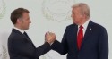 Trump cumprimenta Macron de forma diferente e deixa o francês assustado (veja o vídeo)