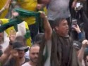 Tempestade despenca em Brasília e o povo dá verdadeira demonstração de patriotismo (veja o vídeo)