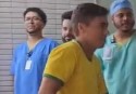 Nikolas vai até o Hospital visitar atingidos por raio (veja o vídeo)