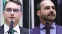 Flávio e Eduardo se manifestam sobre inesperado parecer da PGR para prisão domiciliar de Bolsonaro