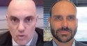 Moraes marca o interrogatório de Eduardo Bolsonaro no STF