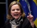 Gleisi Hoffmann tem quase 50% de rejeição em pesquisa para o Senado no Paraná