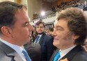 Vinda de Milei para apoiar Flávio será impulso decisivo para "endireitar" o Brasil