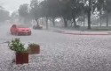 Em apenas 5 minutos, tempestade de granizo danifica 500 casas no RS (veja o vídeo)