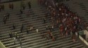 Confusão toma conta de estádio e torcedor é esfaqueado (veja o vídeo)