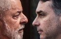 Nova pesquisa surge e aponta Flávio numericamente à frente de Lula