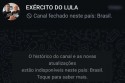 Canal de fake news “Exército de Lula” é retirado do ar