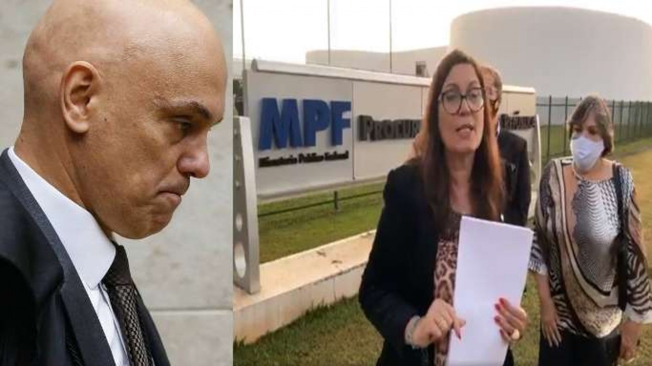 URGENTE: Deputados ingressam no MPF com representação contra Moraes por