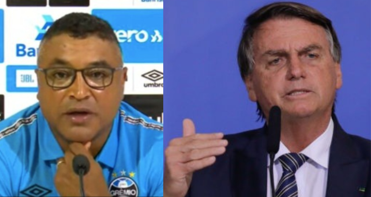 Bolsonaro é vaiado e ovacionado antes de jogo do Grêmio