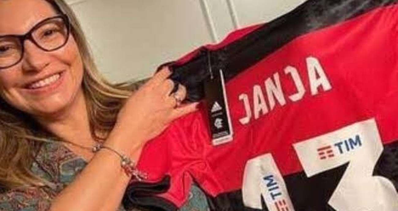 Janja vê derrota do Flamengo no estádio, é chamada de 'pé frio' e vira meme  nas redes