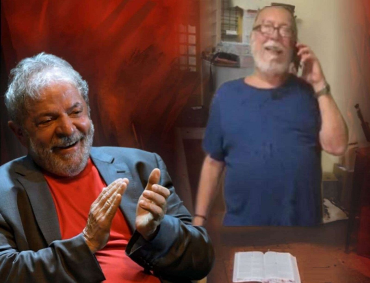 A indisfarçável conexão entre o perito mijando na bíblia e Lula (veja o  vídeo)